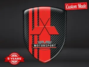 Mitsubishi Adesivi Vinile Auto su Misura Resistenti Idee Moderni